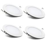 Combo 4 bộ Đèn Led Downlight âm trần tròn 9W sáng trắng