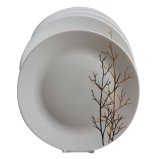 Bộ 4 đĩa thủy tinh ngọc la opala diva 30265-4gf 26.5cm