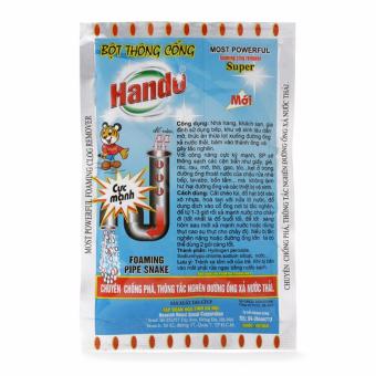 Bộ 4 Gói Bột Thông Cống 100g Nội địa Hando May 2018 - 3 Bộ 4 gói bột thông cống 100g nội địa Hando - 3