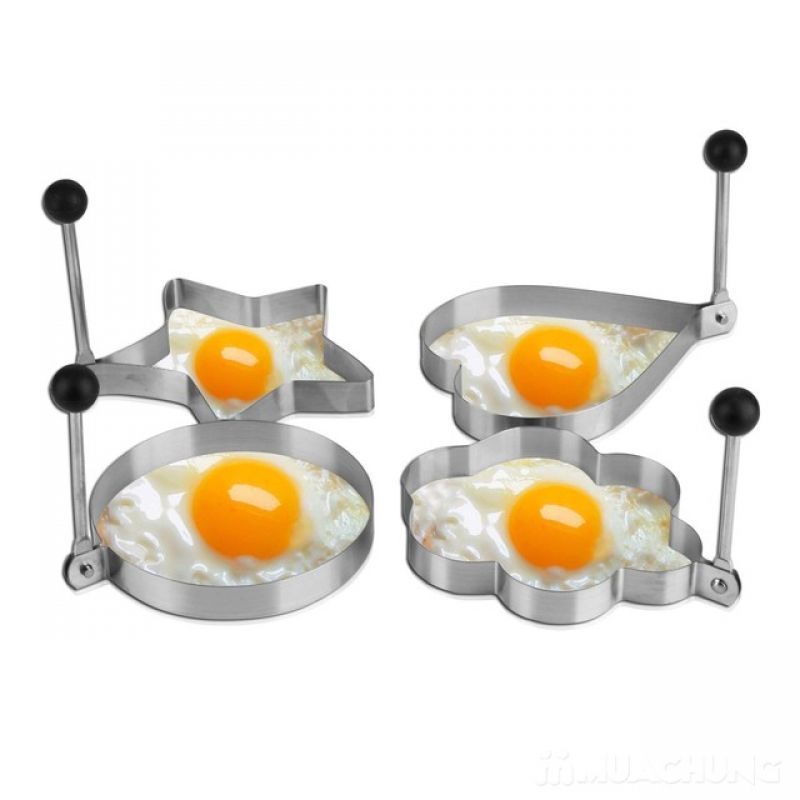 Giá bán Bộ 4 khuôn chiên trứng, làm bánh tạo hình