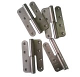 Bộ 4 lá bản lề cối inox seecar số 5