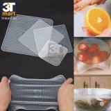 Bộ 4 Màng Bọc Thực Phẩm Silicon an toàn Stretch And Fresh