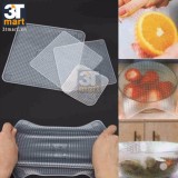 Bộ 4 Màng Bọc Thực Phẩm Silicon an toàn Stretch And Fresh