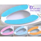 Bộ 4 miếng lót bồn cầu giữ ấm free size xài được các loại bồn cầu