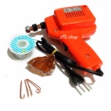 Bộ 4 Món Mỏ Hàn Xung 220V 100W và Phụ Kiện ( 01 Cuộn Thiếc 50G, 01 Túi Nhựa Thông, 03 Mũi Hàn Xung )