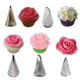 Bộ 5 đui inox bắt bông hoa hồng