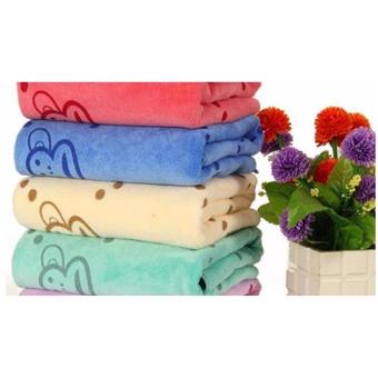 Bộ 5 khăn mặt Thái Lan cao cấp siêu mềm mịn cho mẹ và bé (KIBA)  
