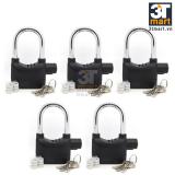 Bộ 5 khóa chống trộm thông minh Kinbar còng dài (Đen)