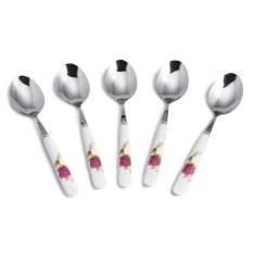 Bộ 5 muỗng inox cán sứ mfa s06-5-03 19cm-03