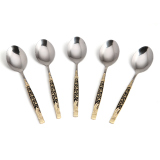 Bộ 5 muỗng inox mfa e06-5-101 17cm-101