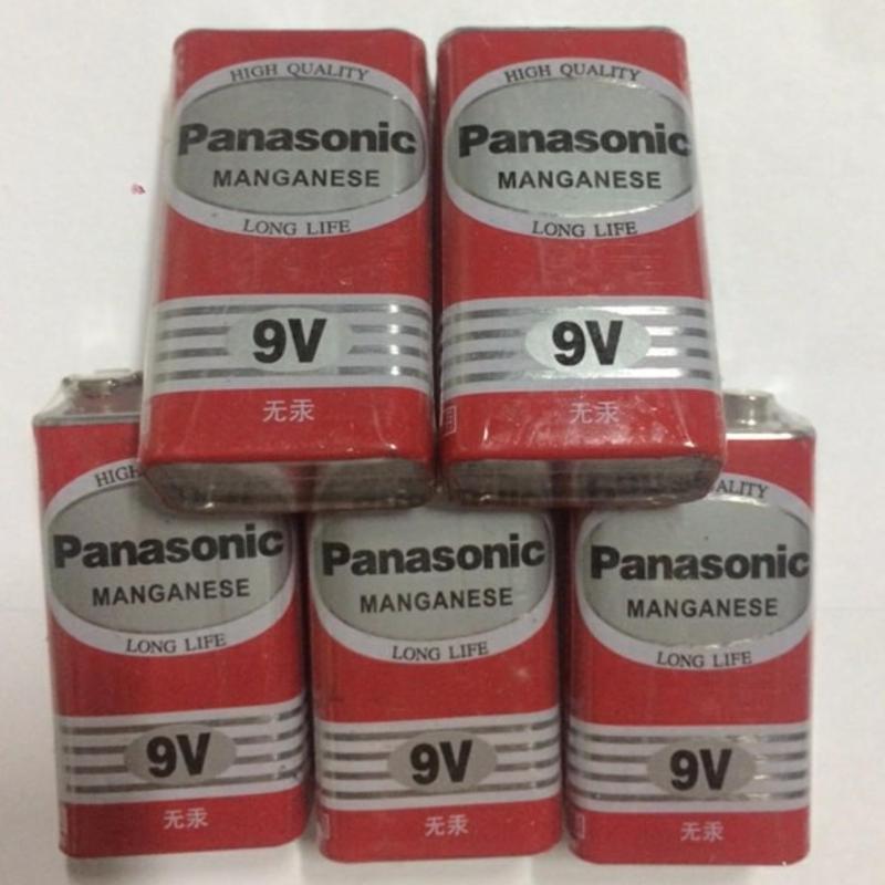 Bảng giá Bộ 5 Pin vuông 9V Loại Phổ Thông