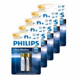 Bộ 5 vỉ pin philips ultra alkaline aa