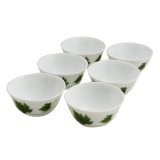 Bộ 6 chén chè 10cm thủy tinh ngọc la opala diva 30010-6mt