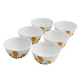 Bộ 6 chén chè 10cm thủy tinh ngọc la opala diva 30010-6tp