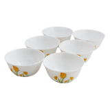Bộ 6 chén cơm 11.5cm thủy tinh ngọc la opala diva 30012-6tp