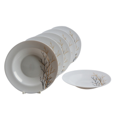 Bộ 6 đĩa 20.3cm thủy tinh ngọc la opala diva 30203-6gf