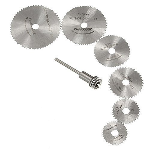 Bộ 6 đĩa cắt bằng thép cho máy đa năng Dremel OEM