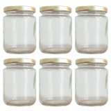Bộ 6 Hũ Thủy Tinh Đựng Gia Vị