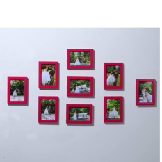 Bộ 9 khung hình treo tường composit tường hẹp 90x45cm BH 3 tháng