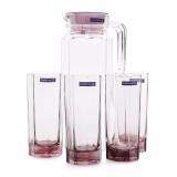 Bộ bình ly luminarc octime ice pink 5 món j5242