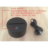 Bộ chân đế đèn LED 3D & cáp USB