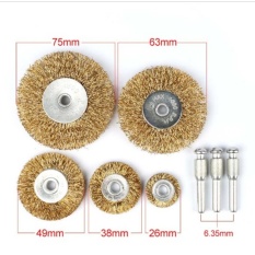 Bộ chổi đánh rỉ 8 chi tiết