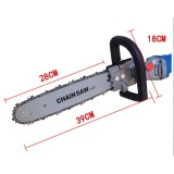 Bộ chuyển đổi máy cắt mài cầm tay thành máy cưa xích đa năng 11.5 inch