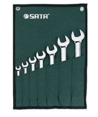 Bộ cờ lê hai đầu miệng 7 chi tiết sata 09-071 21mm