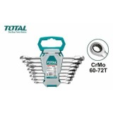 Bộ cờ lê vòng miệng 2 chiều tự động total tht102rk086