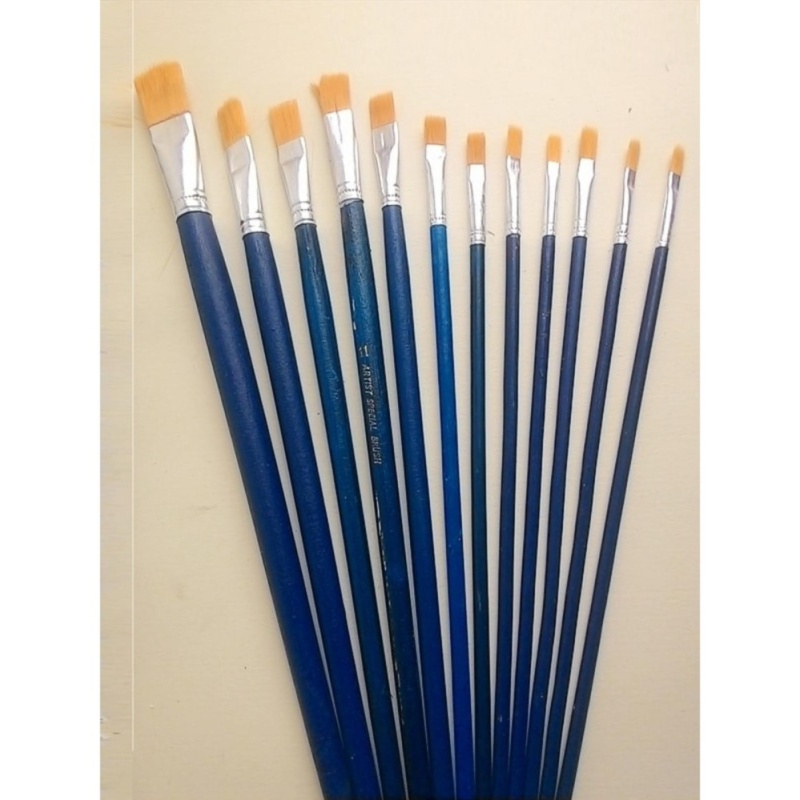 Mua Bộ cọ vẽ lông cứng 12 cây GN15 MS.1052