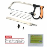 Bộ cưa đa năng cầm tay 6 lưỡi giá rẻ Platinum Saw + Tặng hộp tăm nguyên sinh TD