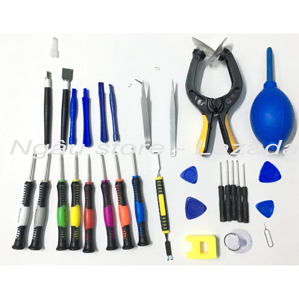 Bộ dụng cụ đồ nghề tháo lắp sửa chữa điện thoại iphone laptop các loại - full bộ tua vít đầy đủ