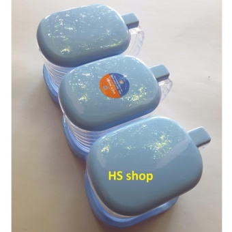 Bộ khay 3 hũ nhựa đựng gia vị Việt Nhật plastic (Xanh ngọc) -Bền, đẹp, tiện dụng -NPP HS shop...