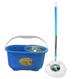 Bộ lau nhà đệ nhất phu nhân 2in1 lồng vắt inox, mâm lau inox tvl-e54