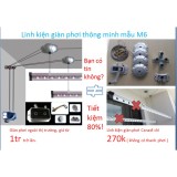 Bộ linh kiện giàn phơi thông minh MS6