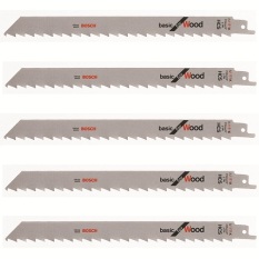 Bộ lưỡi cưa gỗ 5 cây ﻿bosch s1111k .