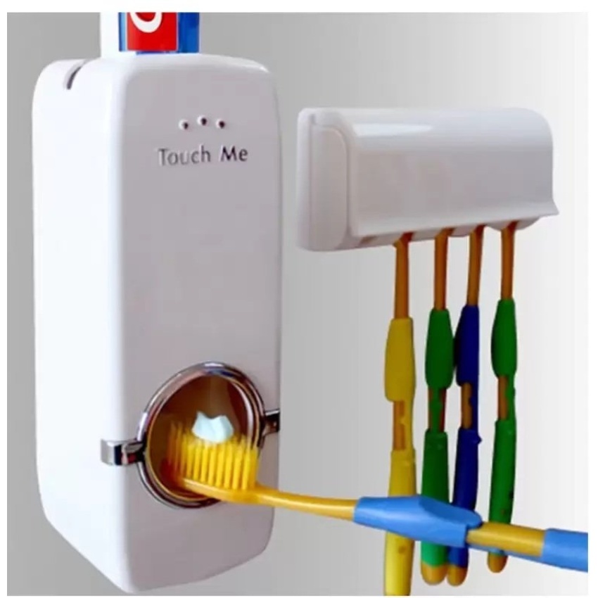 Bộ nhả kem đánh răng tự động và treo móc bàn chải Touch Me