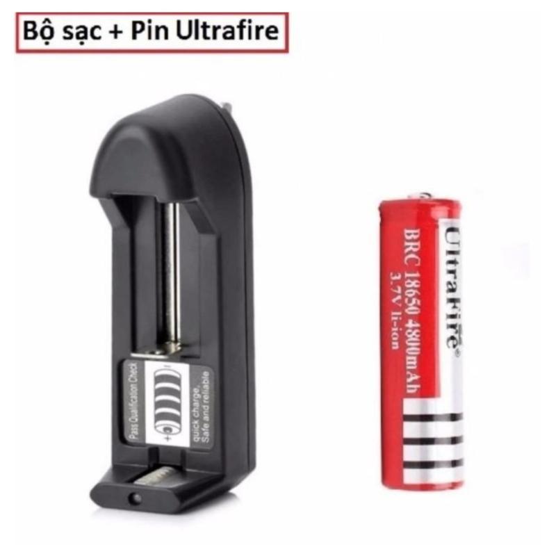 Bảng giá Bộ pin + sạc Ultrafire18650 - 4800mAh-3.7V