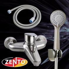 Bộ sen tắm nóng lạnh inox304 zento sus6068