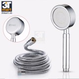 Bộ tay sen siêu tăng áp 400% c'mon ts-01 + dây sen inox