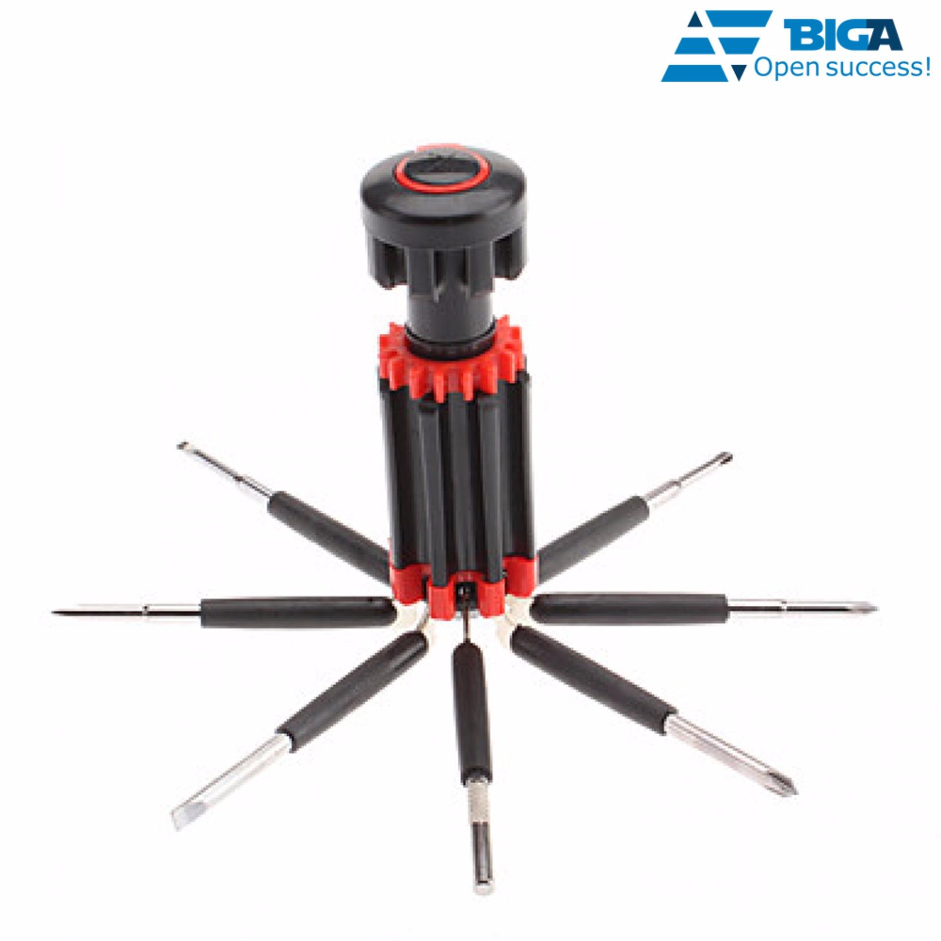 Bộ tô vít 8 trong 1 có đèn pin us04380