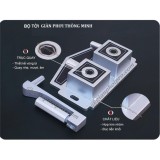 Bộ tời giàn phơi thông minh cao cấp 2 trục quay