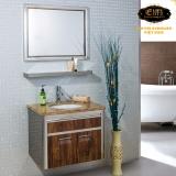 Bộ tủ lavabo inox + kiếng soi eurolife blv- 10
