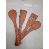 BỘ TỨ SẠN GỖ DỪA