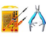 Bộ tua vít đa năng 32 món jackly jk6066-b và kềm đa năng jeep lz0019