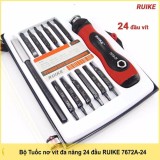Bộ tuốc nơ vít đa năng 24 đầu ruike 7672a-24