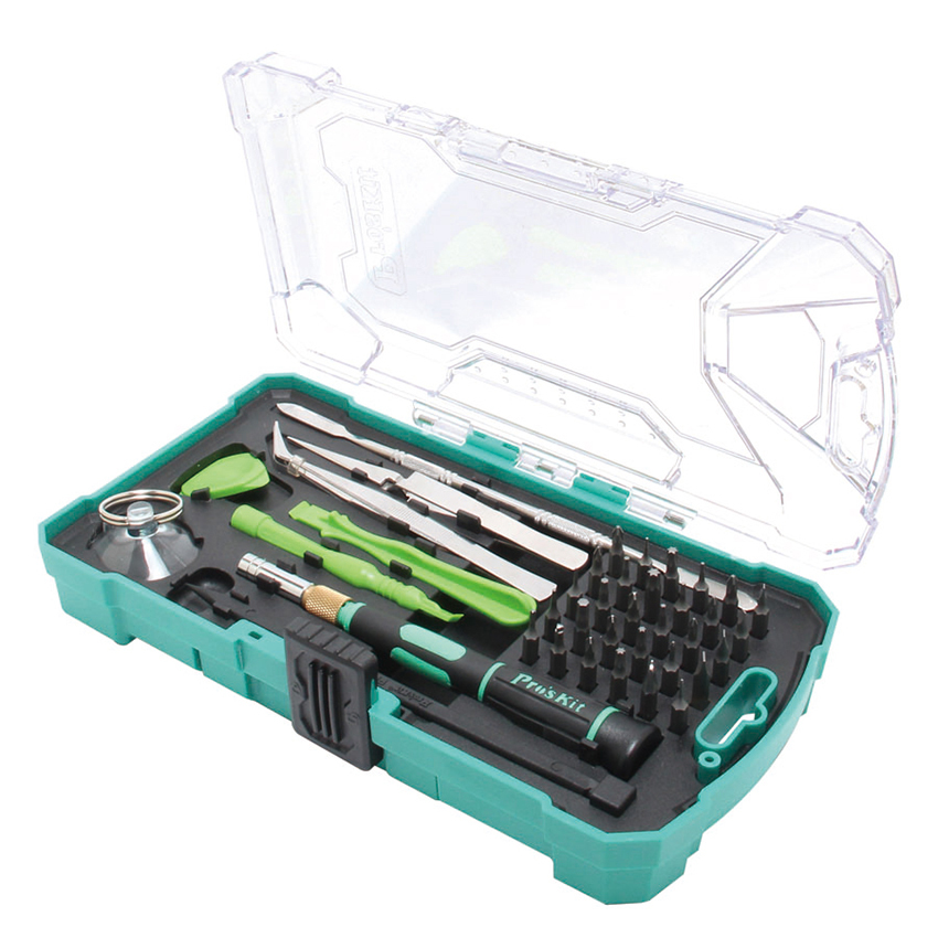 Bộ vít sửa điện thoại Proskit SD-9326M 40 in 1 (Xanh phối đen)