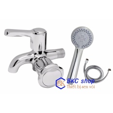 Bộ vòi sen lạnh cs03 + vòi tay sen dây sen st09 sanji