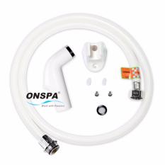 Bộ xịt vệ sinh dây pvc xoay 360° onspa 114g 1m2