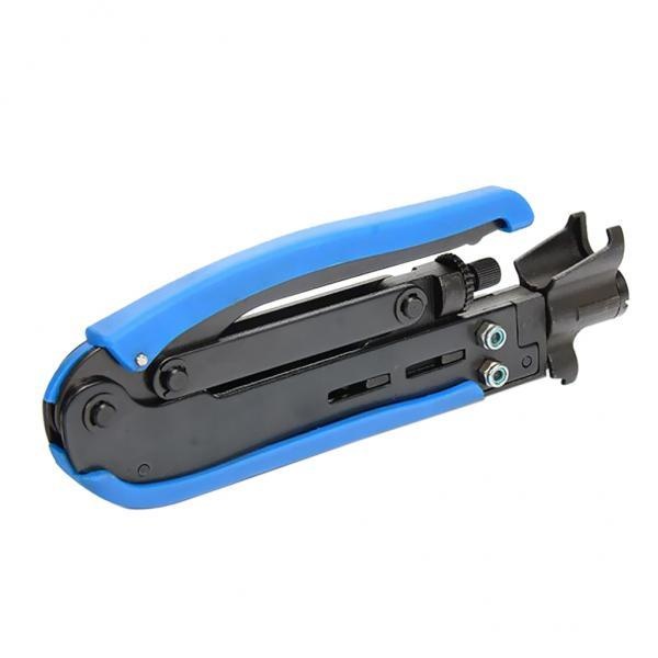 BolehDeals Kìm Nén Gấp Mép 2 Trong 1 Loại F RG59/RG6/RG11 Kìm Cắt Dây Cáp Đồng Trục – Quốc Tế